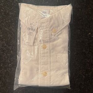 GAP Ivory Button-Up Shirt